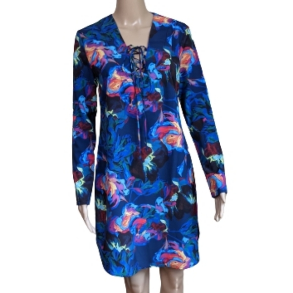 Amanda Uprichard Dresses & Skirts - Amanda Uprichard Watercolor Dress Small Petite